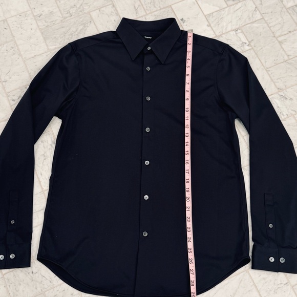 THEORY Sylvain ND Button Up Shirt - NWT - Picture 6 of 10
